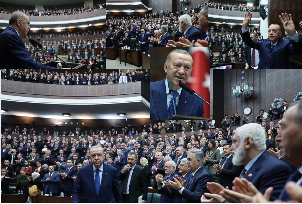 Cumhurbaşkanımız Recep Tayyip Erdoğan, AK Parti TBMM Gurup Toplantısında;