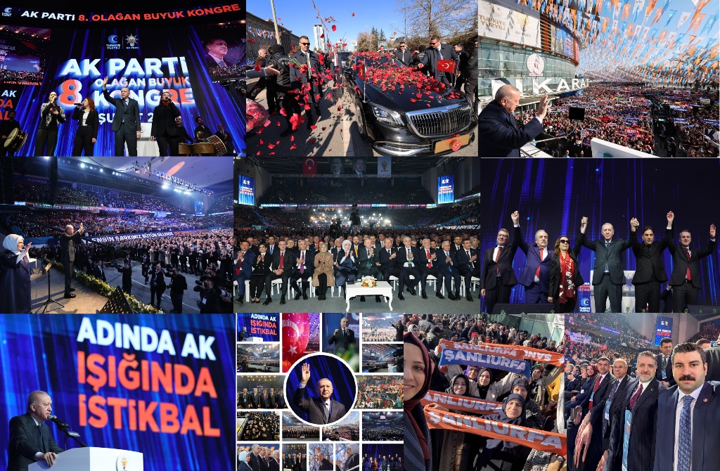 Cumhurbaşkanımız Recep Tayyip Erdoğan, AK Parti 8. Olağan Büyük Kongresinde;