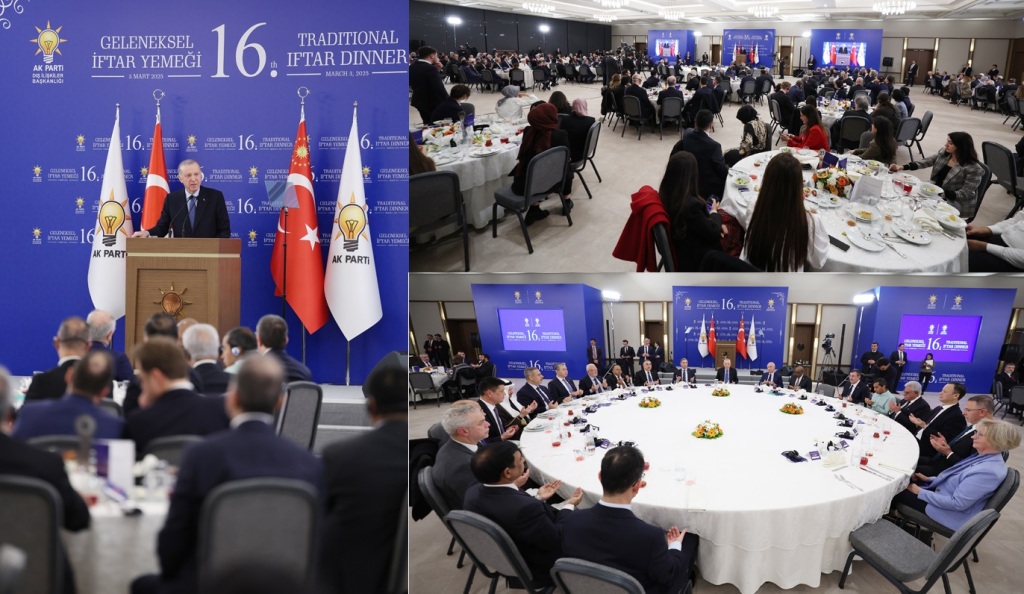 Cumhurbaşkanı Erdoğan, Büyükelçiler ile İftar programında; “Küresel karar alma mekanizmalarının dünyanın değişen şartlarına uyum sağlamasının vakti çoktan gelmiştir”
