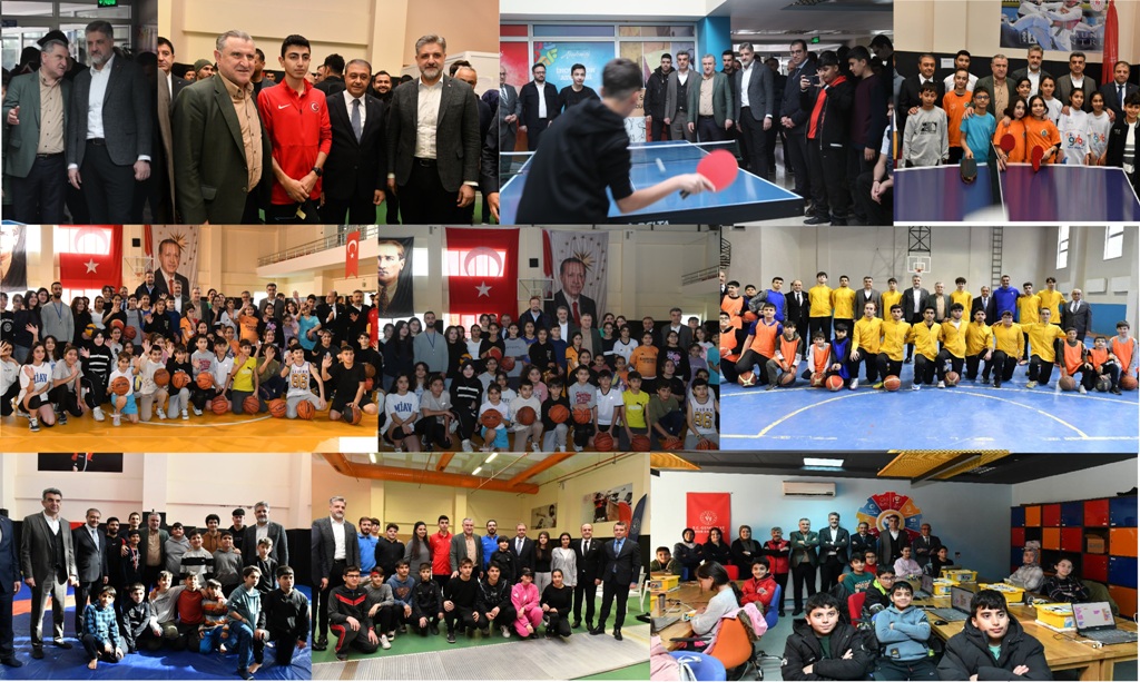 Gençlik Spor Bakanı Osman Aşkın Bak, Şanlıurfa’da Gençlik Merkezlerini ziyaret etti 