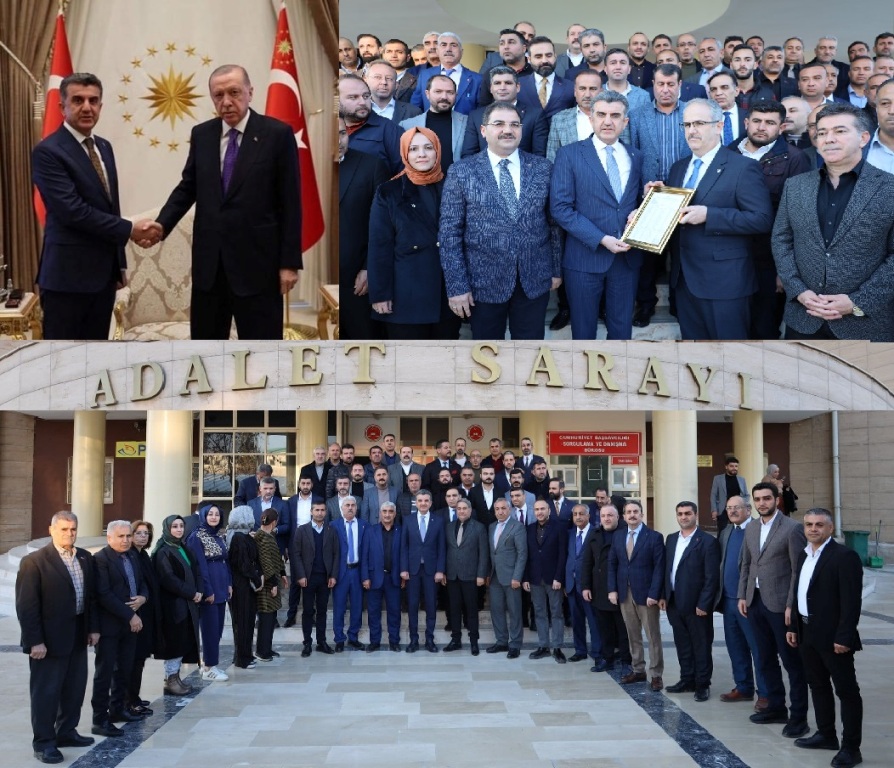 AK Parti İl Başkanı Mehmet İlhami Günbegi Mazbatasını aldı